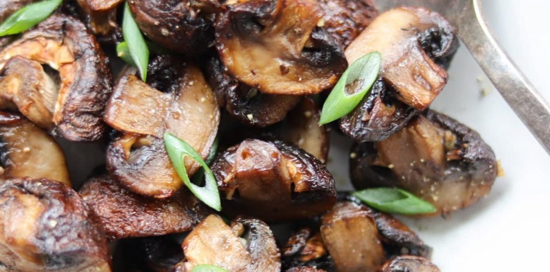 Air fryer Garlic Butter Roasted Mushrooms Air fryer Garlic Butter Roasted Mushrooms