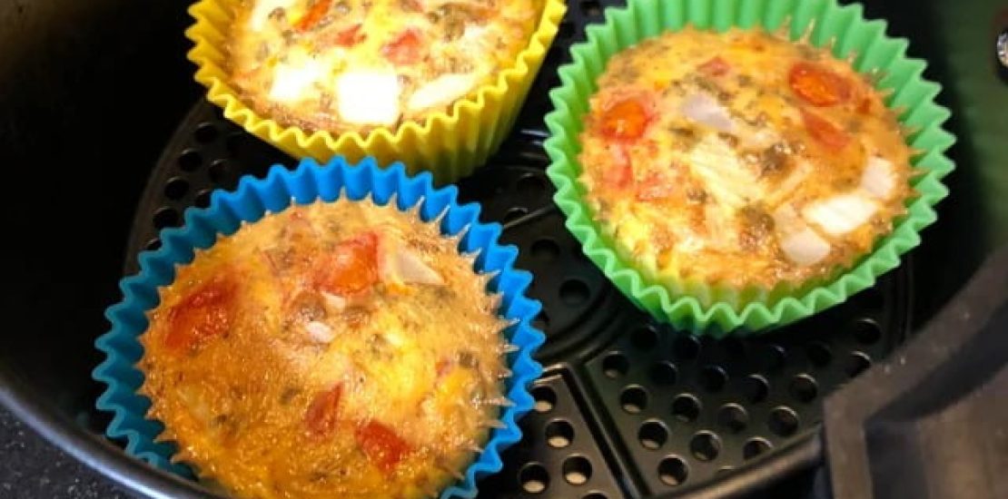Air fryer egg bites Air fryer egg bites