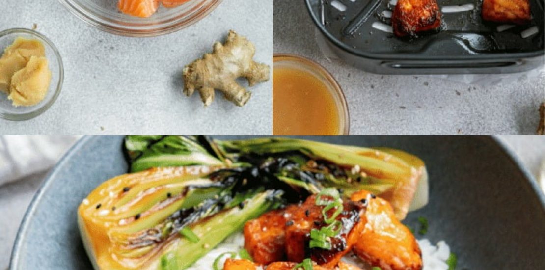 15-Minute MISO AIR FRYER SALMON BITES MISO AIR FRYER SALMON BITES