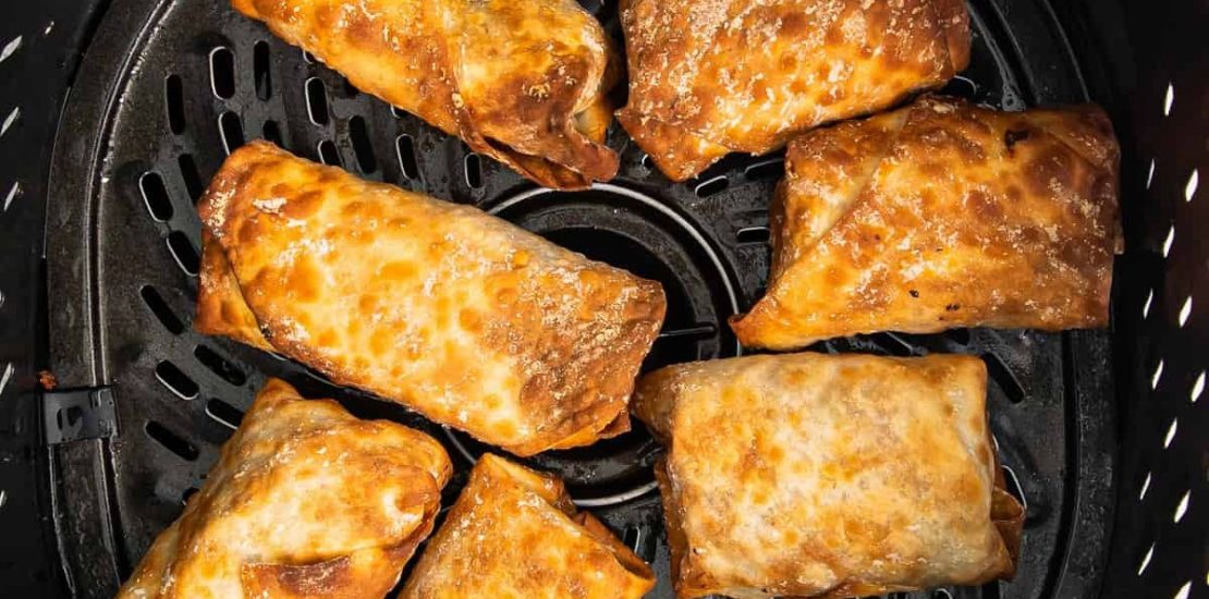 Air fryer Egg Rolls with Spicy Ponzu Sauce Air fryer Egg Rolls with Spicy Ponzu Sauce