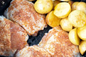 Air Fryer Chicken Breast And Potatoes