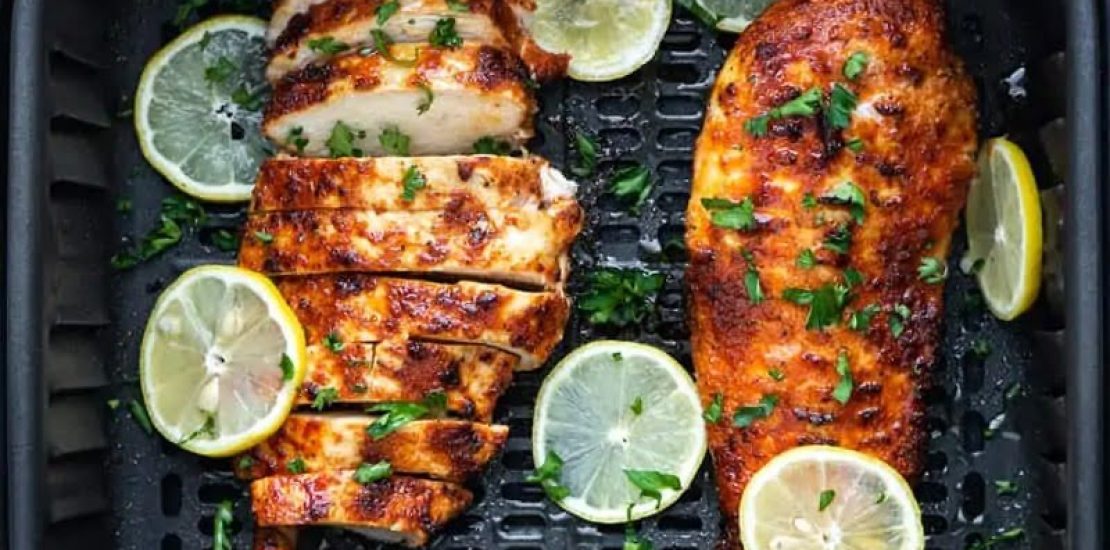 AIR FRYER LEMON PEPPER CHICKEN BREAST AIR FRYER LEMON PEPPER CHICKEN BREAST