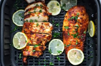 AIR FRYER LEMON PEPPER CHICKEN BREAST