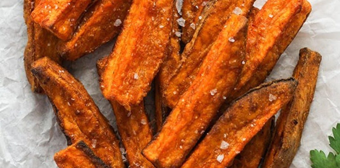 AIR FRYER SWEET POTATO WEDGES AIR FRYER SWEET POTATO WEDGES