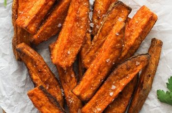 AIR FRYER SWEET POTATO WEDGES