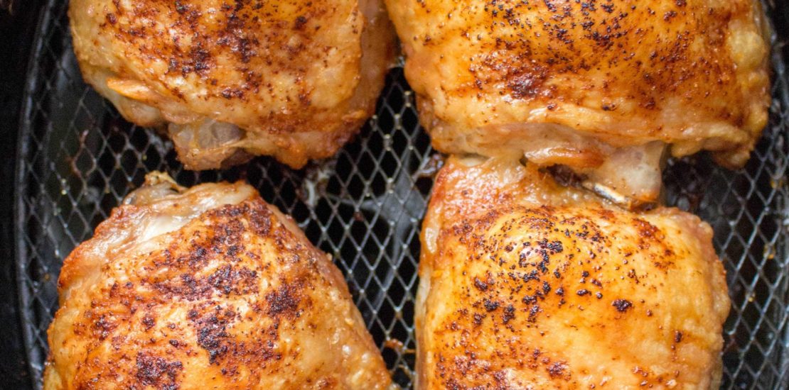 Air Fryer Blackened Chicken Thighs Air Fryer Blackened Chicken Thighs