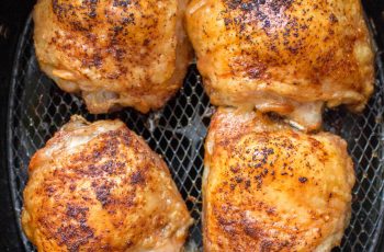 Air Fryer Blackened Chicken Thighs