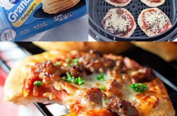 Air Fryer Breakfast Pizza