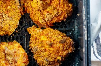 Spicy Air Fried Korean Chicken Sandwich