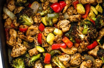 Air Fryer Chicken and Vegetables