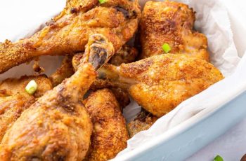 Air Fryer Garlic Parmesan Chicken