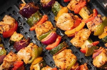 Air Fryer Chicken Kabobs