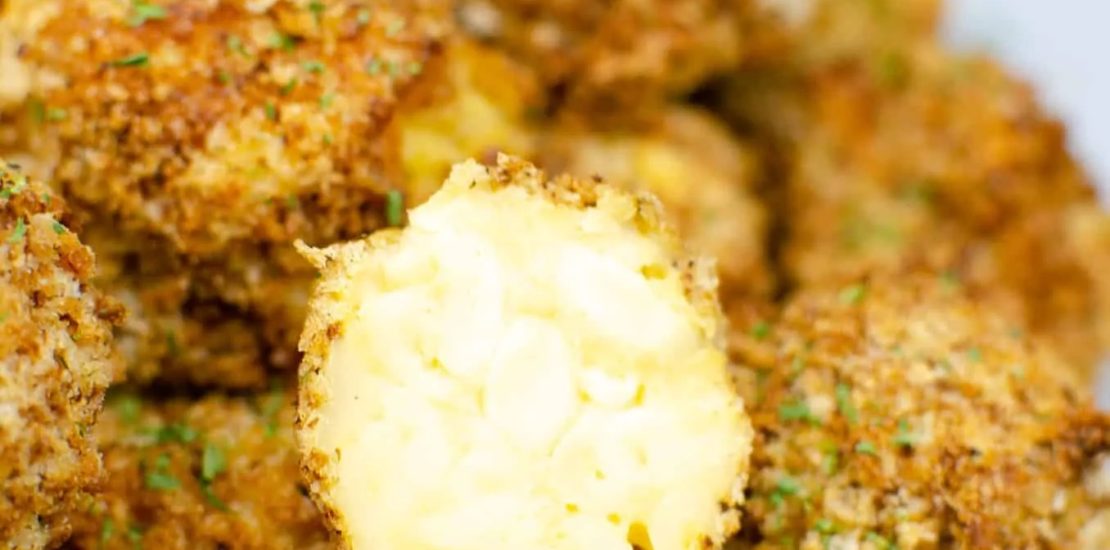 Air Fryer Mac & Cheese Bites