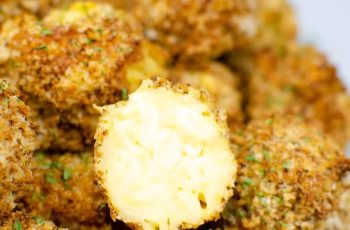 Air Fryer Mac & Cheese Bites