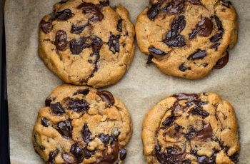 Air fryer chocolate chip cookies