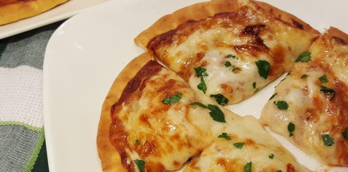 Perfect Air Fryer Pita Bread Cheese Pizza Perfect Air Fryer Pita Bread Cheese Pizza