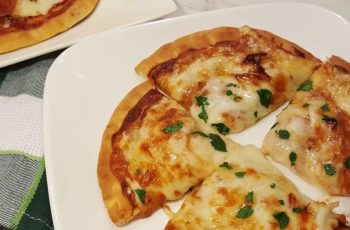 Perfect Air Fryer Pita Bread Cheese Pizza
