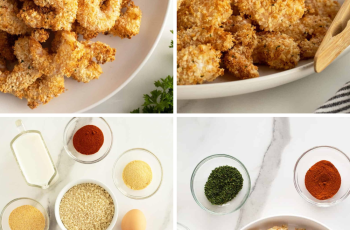 Crispy Air Fryer Popcorn Shrimp