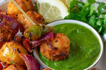 Best-Ever Air Fryer Achari Aloo Tikka