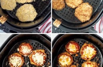 Air Fryer Eggplant Parmesan