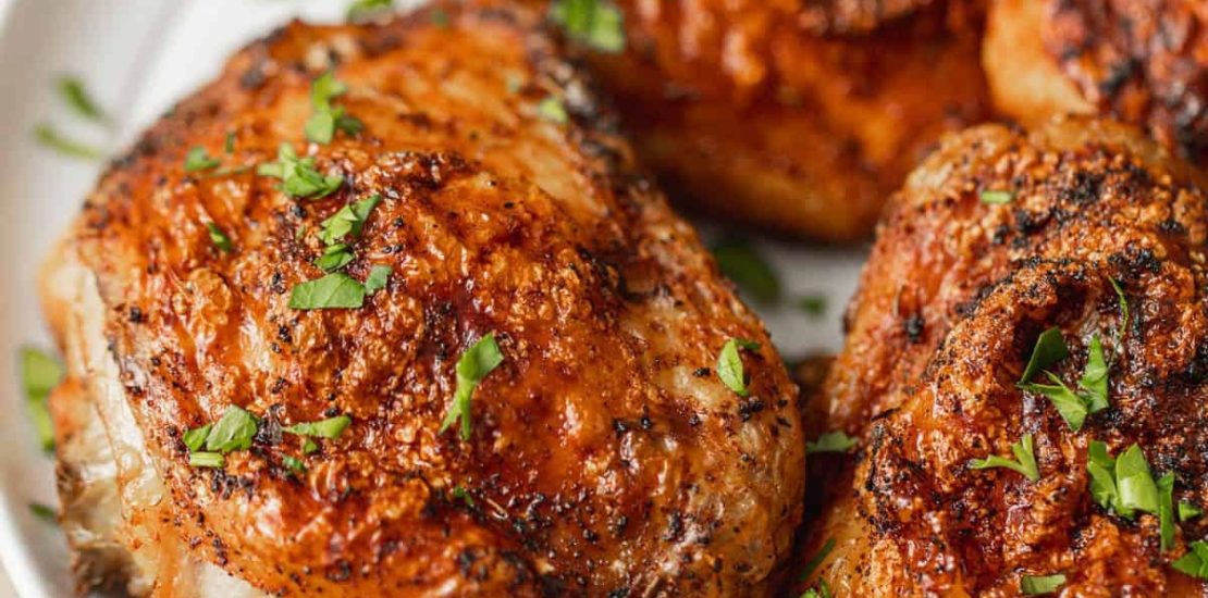 Air Fryer Chicken Thighs In the quest for the perfect chicken dish, one culinary method has been taking the world by storm - air frying. The process of air frying provides a delightful twist on classic recipes, promising a crispy and succulent outcome while significantly reducing the fat content. One particular delicacy that has gained immense popularity is the 'Air Fryer Chicken Thighs.' In this comprehensive guide, we will delve into the secrets and techniques to prepare this delectable dish that has captured the hearts and palates of many. The Crispy Marvel: Air Fryer Chicken Thighs Recipe Ingredients To create the perfect Air Fryer Chicken Thighs, you'll need the following ingredients: 4 bone-in, skin-on chicken thighs 1 tablespoon olive oil 1 teaspoon salt 1/2 teaspoon black pepper 1/2 teaspoon garlic powder 1/2 teaspoon onion powder 1/2 teaspoon paprika Instructions Preheat Your Air Fryer: Begin by preheating your air fryer to 380°F. This ensures a consistent and even cooking process. Prepare the Chicken Thighs: While the air fryer is heating up, gently pat the chicken thighs dry with a paper towel. This step helps in achieving that crispy skin we all crave. Season the Chicken: In a small bowl, mix the olive oil, salt, pepper, garlic powder, onion powder, and paprika. Coat the chicken thighs evenly with this flavorful mixture. This step is crucial in infusing the chicken with mouthwatering taste. Air Fry with Precision: Place the seasoned chicken thighs in the air fryer basket, skin side down. Cook for 12 minutes at 380°F. Flip and Continue Cooking: After the initial 12 minutes, flip the chicken thighs to ensure even cooking and crispiness. Cook for an additional 12 minutes at the same temperature. Check for Perfection: Once the timer goes off, make sure your chicken thighs have reached an internal temperature of 165°F. If needed, cook for a few more minutes. Serve and Enjoy: Remove your air-fried chicken thighs, let them rest for a few minutes, and then serve. The result should be tender, juicy, and irresistibly crispy skin. The Magic of Air Frying Why Air Frying? Air frying has taken the culinary world by storm for several reasons. It's not just about the crispy, golden-brown results. Air frying offers health benefits as well. Traditional frying methods involve submerging food in hot oil, leading to a calorie-laden dish. Air frying, on the other hand, uses hot air to circulate and cook food, resulting in the same crispy texture without the added fat and calories. It's a win-win situation for those who crave the satisfying crunch of fried food while staying conscious of their health. Advantages of Air Fryer Chicken Thighs 1. Healthier Eating Air frying reduces the amount of oil required for cooking, making it a healthier option compared to traditional frying methods. 2. Time-Efficient Air frying is faster than conventional oven cooking, making it an excellent choice for busy individuals. 3. Less Mess Say goodbye to the splatters and spills associated with deep frying. Air frying is a cleaner and less messy cooking method. 4. Versatile You can use your air fryer to cook a wide range of dishes, from chicken and fish to vegetables and even desserts. Variations and Seasonings One of the joys of air frying is the endless variety it offers. While our basic recipe is a delicious classic, you can experiment with various seasonings and flavors. Here are a few ideas to get you started: 1. Lemon and Herb Marinate your chicken thighs with lemon juice, thyme, and rosemary for a zesty and aromatic twist. 2. Spicy BBQ For those who enjoy a little heat, a mix of BBQ seasoning and chili powder will tantalize your taste buds. 3. Honey Mustard Drizzle a honey and mustard mixture over your chicken thighs before air frying for a sweet and tangy finish. The Final Word Air Fryer Chicken Thighs are a game-changer in the world of culinary delights. The crispy skin, succulent meat, and endless flavor possibilities make it a favorite among food enthusiasts. As you embark on your journey to create the perfect Air Fryer Chicken Thighs, remember the art lies in precision, flavor, and innovation. Whether you're a seasoned chef or a beginner in the kitchen, this dish is sure to impress. So why wait? Fire up your air fryer and dive into the world of culinary excellence. The next time you're craving a mouthwatering, crispy delight, you know exactly where to turn.