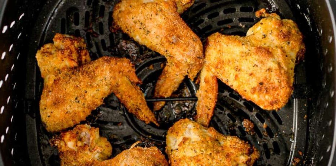 Air Fryer Garlic Parmesan Chicken Wings Recipe Air Fryer Garlic Parmesan Chicken Wings Recipe