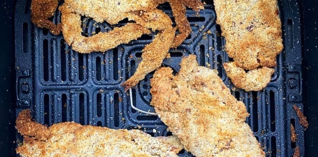 Air Fryer Keto Soft Shell Crab