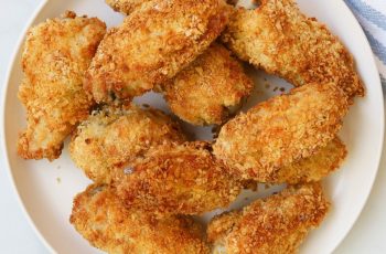 Air Fryer Panko Breaded Chicken Wings