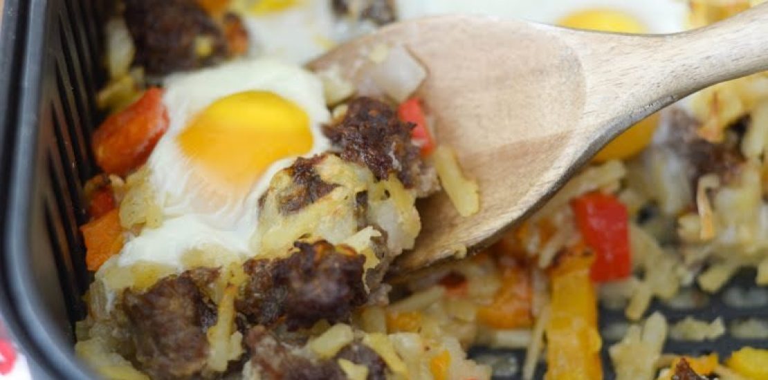 Air Fryer Sausage Breakfast Casserole Air Fryer Sausage Breakfast Casserole
