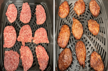 30-Minute Air Fryer Sausage Patties