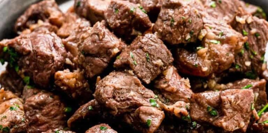 Air Fryer Steak Bites With Garlic Butter Air Fryer Steak Bites With Garlic Butter