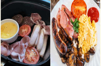 Easy Air Fryer Full English Breakfast