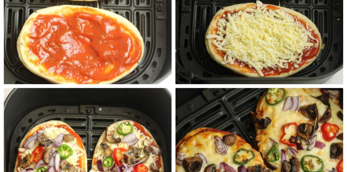 homemade air fryer pizza with naan bread in just 10 minutes homemade air fryer pizza with naan bread in just 10 minutes