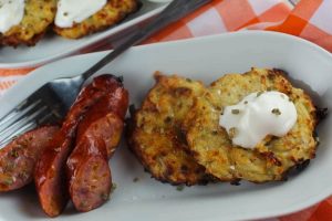 Air Fryer Mashed Potato Cakes
