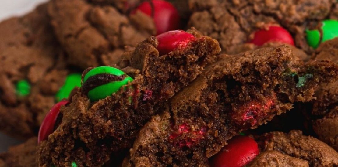 Air Fryer Christmas Brownie Mix Cookies Air Fryer Christmas Brownie Mix Cookies