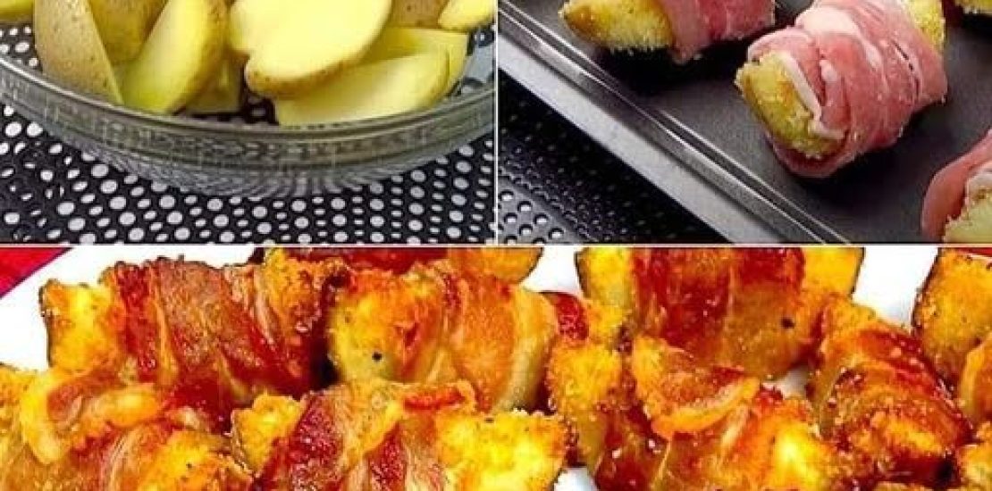 How to Make Delicious Bacon-Wrapped Potato Rolls in Your Air Fryer air fryer Bacon-wrapped Potato Rolls