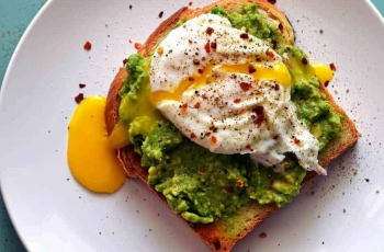 air fryer avocado toast with egg