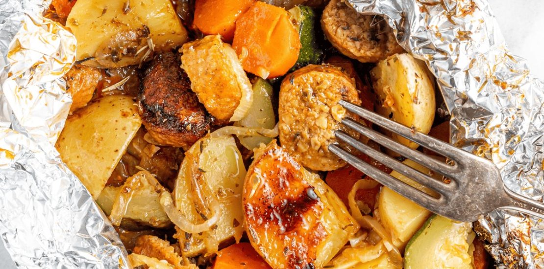 air fryer sausage and veggies air fryer sausage and veggies