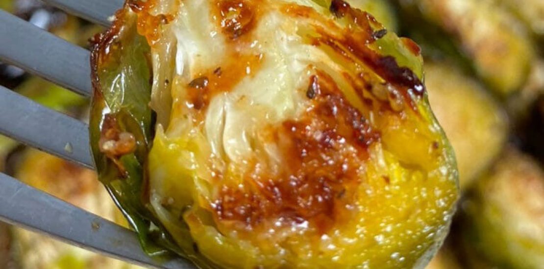 Air Fryer Parmesan Ranch Brussels Sprouts