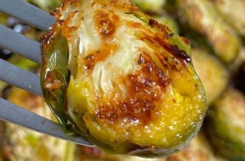 Air Fryer Parmesan Ranch Brussels Sprouts