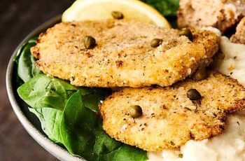 Air Fryer Chicken Piccata!
