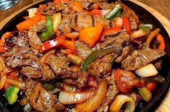 Air Fryer Steak Fajitas