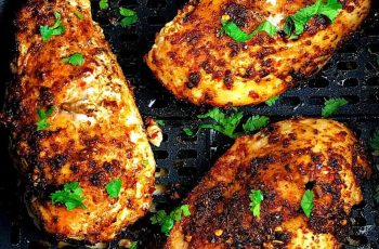 AIR FRYER FROZEN CHICKEN BREAST