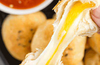 Air Fryer 3-Cheese Bombs Recipe