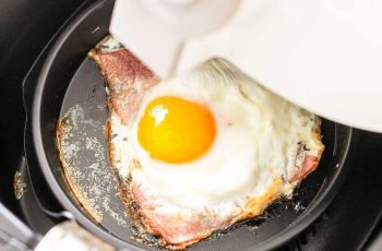 Air Fryer Bacon and Eggs