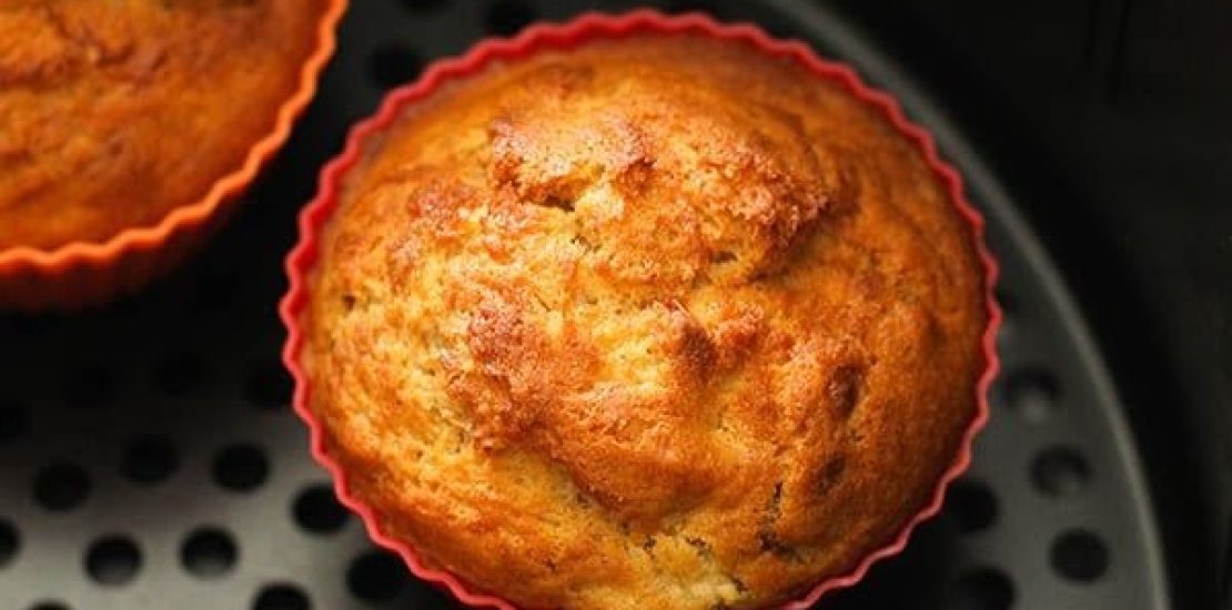 Air Fryer Banana Muffins