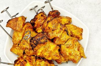 Air fryer Chicken kebabs
