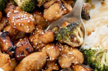 Air Fryer Chicken and Broccoli