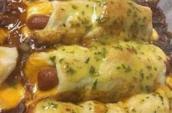 Air Fryer Chili Cheese Dog Bake Dinner