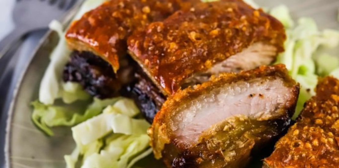 Air Fryer Crispy Pork Belly